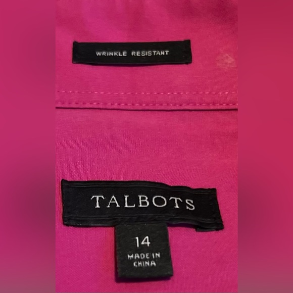 Size 14 Pink Talbots jacket - Picture 3 of 3